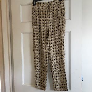 Zara TRF patterned pants
